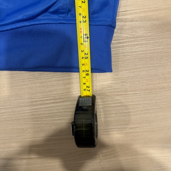 Bench Men’s Medium Blue polyester athletic Zip up top with zipper pockets - Picture 5 of 7